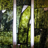 green triptych