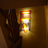 Stained glass 100x40cm